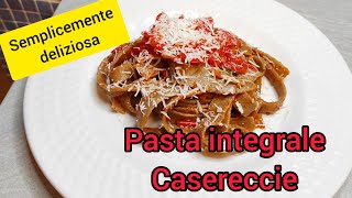 Pasta integrale casereccie salutare🤤🤤 [upl. by Telfer]