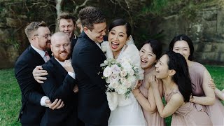 Taronga Zoo Sydney Wedding  Austin and Yukino  Film [upl. by Macnamara868]