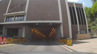 Driving through The East River Mountain Tunnel  from West Virginia to Virginia on Interstate 77 [upl. by Wyne]