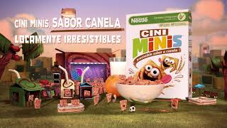 Cereales CINI MINIS sabor a canela ¡locamente irresistible – Nestlé [upl. by Libby]