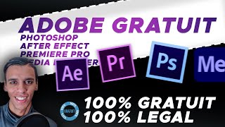 AVOIR TOUT LOGICIELS ADOBE GRATUIT LEGALEMENT 2024 [upl. by Jose]