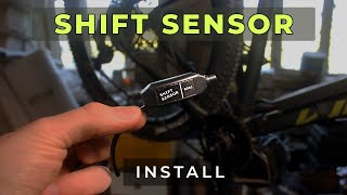 Ebike Build 5 Clean Gear Shift Sensor Install Display Settings Setup [upl. by Rybma]