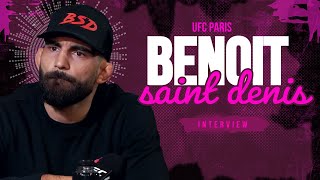 Benoit Saint Denis full UFC Paris prefight media day interview [upl. by Thorley]