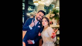 Arisha Razi Walima Pics 👩‍❤️‍👨TahirakaStyleBeautiful Couple [upl. by Ailliw]