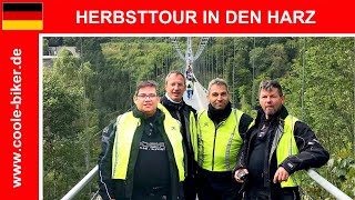 🇩🇪 Autumn tour in the Harz Mountains 2017  Braunlage  A travel documentation  HD  Motorbike tour [upl. by Victoir]