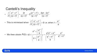 Cantelli’s Inequality [upl. by Einnhoj175]