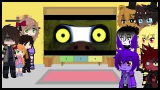 FNAF 1 amp The Afton Family React to quotSalvaged Ragequot  Gacha Club  FNAF  MyAU 25 [upl. by Auhsot]