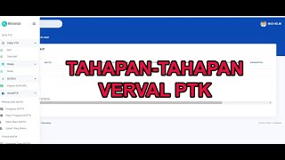 TAHAPAN TAHAPAN VERVAL PTK [upl. by Ennailuj]