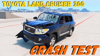 BeamNGdrive Mod Toyota Land Cruiser 200 Crash Test [upl. by Akessej]