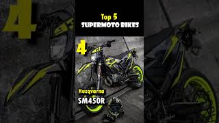 Top 5 Best Supermoto Bikes in the World [upl. by Lacym]