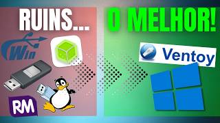 Como criar PENDRIVE bootavel MULTIBOOT no WINDOWS ventoy windows multiboot [upl. by Osana]