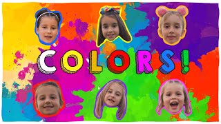 COLORS  BOJE  ZAGREPČANKE I DEČKI feat Ariana Lana Emma Mirna Ema i Sara Kids Song [upl. by Adnaloy803]