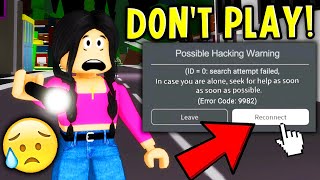 CREEPIEST ERROR CODES on ROBLOX BROOKHAVEN [upl. by Antin391]