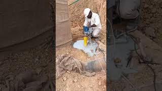 Concrete core cutting test entire process [upl. by Meuse825]