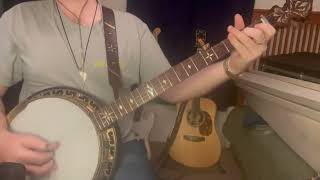 Anthony Howell  Golden Slippers Bluegrass Banjo [upl. by Ahsinam]