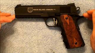 1911 Rock Island Model 2011 1000 Round Report [upl. by Atiekram]