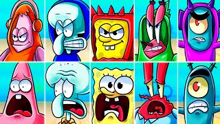 Spongebob vs Incredibox Sprunki Bikini Bottom is under Attack [upl. by Ralston]