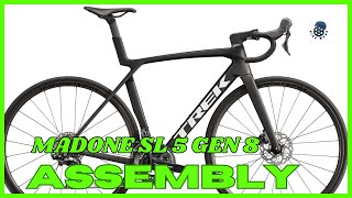 New Trek Madone SL 5 Gen 8 2025 Assembly [upl. by Amathist464]