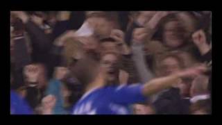 Everton FC Goal Of The Season 20072008 Leon Osman vs AS Larissa [upl. by Rhine778]