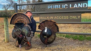 Public Land Gobbler  Kansas Turkey Hunting [upl. by Candra]