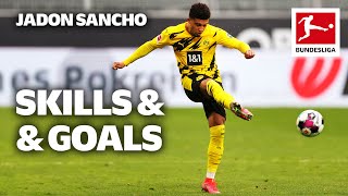 Jadon Sancho  Best Skills Goals amp Moments [upl. by Hanley]