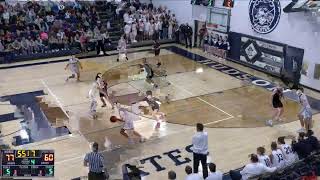 Hudson vs AplingtonParkersburg Varsity Boys Basketball [upl. by Mitchael]