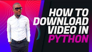 how to download youtube video in python [upl. by Gil]