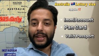 How to apply Free 🇦🇺Lottery Visa 2024  immiaccount  Australia Work amp Holiday visa registration [upl. by Cowen132]