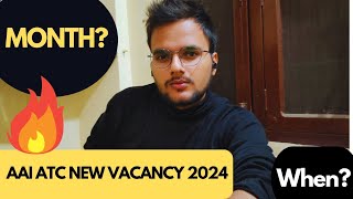 AAI ATC NEXT VACANCY FOR 2024 EXAM  500 Vacancies this year aaiatc2024 juniorexecutive [upl. by Denae]