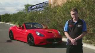 Ferrari California with Fi Exhaust Loud Revs and hard acceleration [upl. by Atnauq]