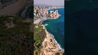 Platja De La Cala De Finestrat Benidorm benidorm alicante costablanca drone [upl. by Christiane]