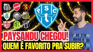 PAYSANDU CHEGOU NA BRIGA PELO G4 DA SÉRIE B QUEM É FAVORITO PRA SUBIR [upl. by Eiramyllek]