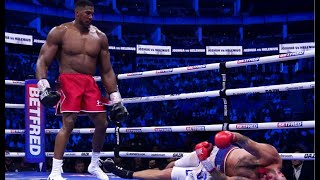 WOW Anthony Joshua  The Real Hands of Steel  Best Performances [upl. by Ttegirb524]