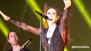 Malú Rozando el cielo  10082016 Cambrils  NoticiasMalu [upl. by Kristen996]