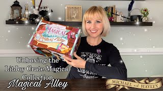 Unboxing the LitJoy Crate Magical Collection Magical Alley [upl. by Rehptsirhc]