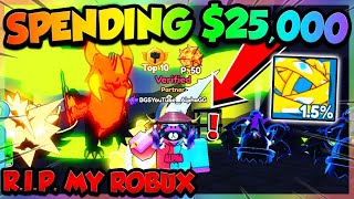 SPENDING 25000 on NEW Banning Simulator X UPDATE 2 Roblox [upl. by Silado]