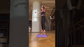 Dancer Arms Workout using light weights 💪🩰 armsworkout upperbodyworkout barre dancer fypp [upl. by Anneiv]