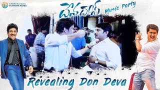 Revealing Don Deva  Akkineni Nagarjuna  Devadas Music Party [upl. by Aseiram]