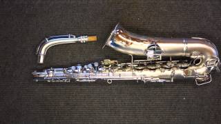 Repairmans Overview CMelody Saxophones Super Rare Conn Used As Example [upl. by Max]