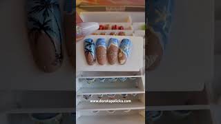 Summer nail art ideas for you 🤗 Nail inspiration nailart shorts [upl. by Carman]