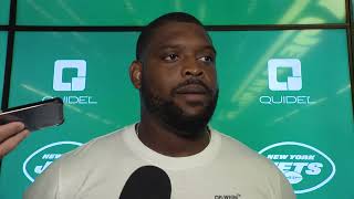 quotWell Get Better From Itquot  Laken Tomlinson Media Availability  The New York Jets  NFL [upl. by Ennaeel715]