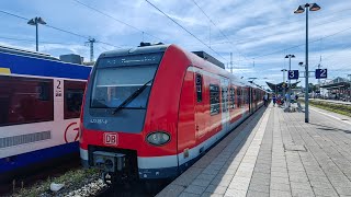 SBahn München Mitfahrt auf der kompletten S3 von Holzkirchen bis Mammendorf in der 423 351 [upl. by Washko]