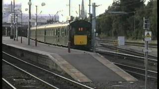 Norwich Station in August 1998 with Hastings DEMU and RES Shunts [upl. by Iretak118]