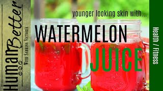 Juice Detox Watermelon Juice  Weight Loss [upl. by Canon875]