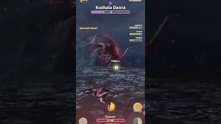 My first Kushala Daora encounter gaming elderdragon monsterhunter monsterhunternow [upl. by Catriona]