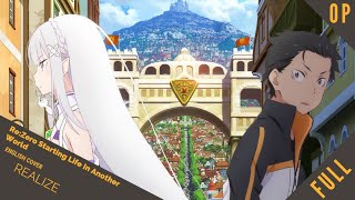 「English Dub」ReZero Starting Life In Another World S2 OP quotRealizequot 【Angela】  Studio Yuraki [upl. by Beverie503]