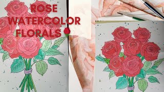 doing Rose flower 🌹 art in normal page ✨❤️‍🩹🎨🖌️art artist rose viralvideo subscribe 💜✨ [upl. by Camala396]