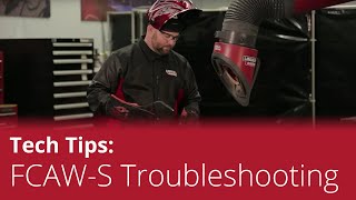 Tech Tips SelfShielded Flux Cored Arc Welding FCAWS Troubleshooting [upl. by Georgeanne]