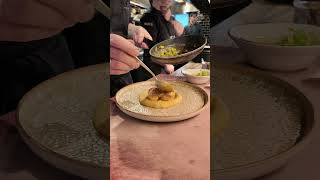 scallops beans and curry scallops curry kitchen restaurant food asmr delicious [upl. by Alcinia]