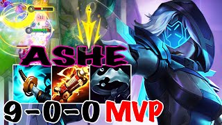 WILD RIFT ASHE ADC GAMEPLAY  9 0 0 MVP  ASHE BUILD RUNES [upl. by Phenice953]